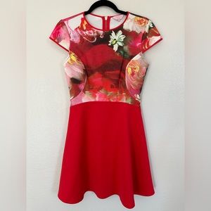 Ted Baker London Mini Skater Dress Size 2